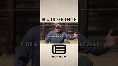 How to zero with an EoTech  #eotech #zero #training #tacticalrifleman #reel