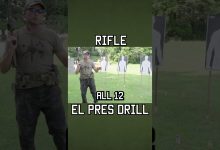 EL PRES RIFLE DRILL #shorts  #militaryeverything  #airsoft #training #army