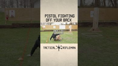 Pistol fighting off your back  #pistol #fighting #tacticalrifleman #reel #military
