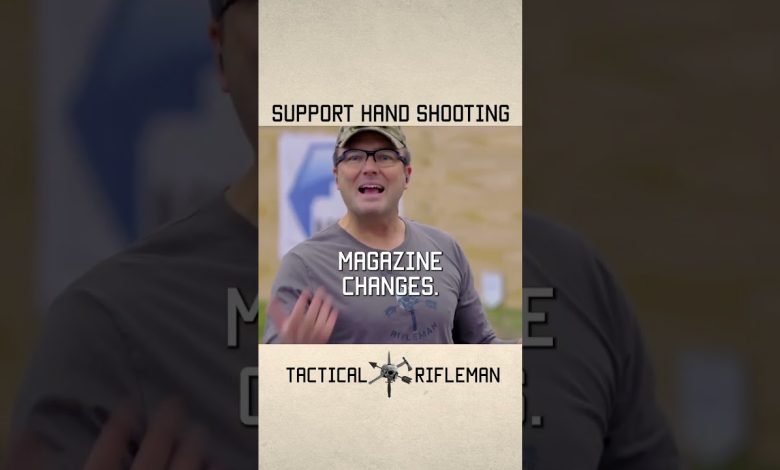 A taste of Support Hand Shooting
