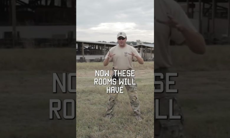 WHAT TO LOOK FOR IN A SHOOTHOUSE #shoothouse #shorts #training #tacticalrifleman