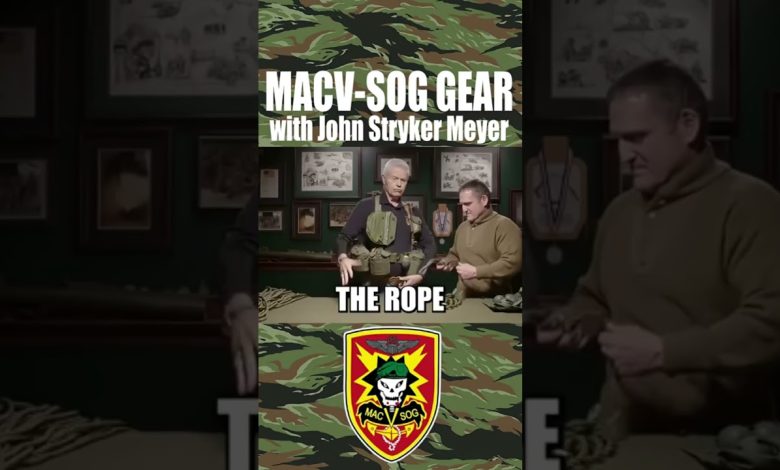 MACV-SOG Gear with John Stryker Meyer #shorts #history #military