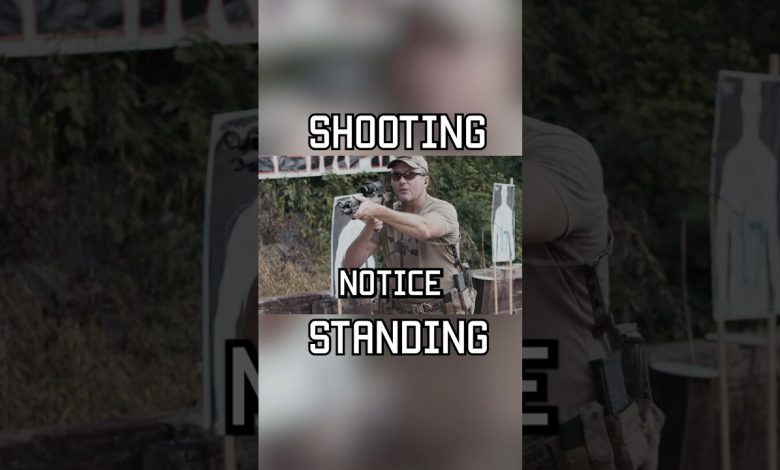 A tip for shooting while standing #shorts #specialforces #greenberet #military
