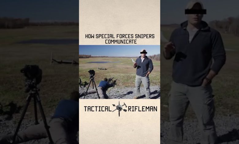 How Special Forces snipers communicate  #sniper #tacticalrifleman #reel