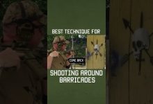 Best Technique For Shooting Around Barricades #military #tips #lawenforcement