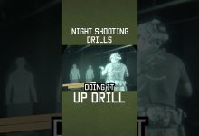 Night Vision Shooting Drills: UP DRILL #specialforces #shorts #military