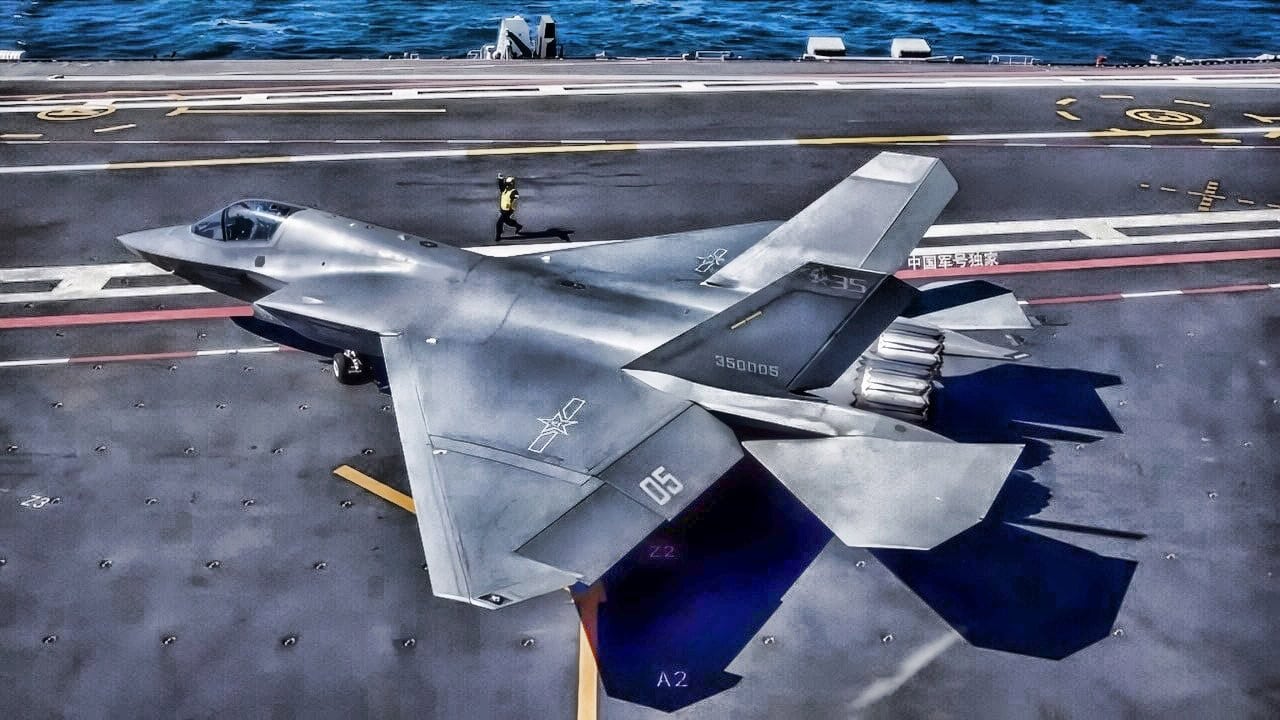 China J-35 Naval Stealth Fighter