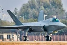 China’s New J-35 Stealth Fighter Showed Up Covered in Mirrors, and Nobody Knows Why