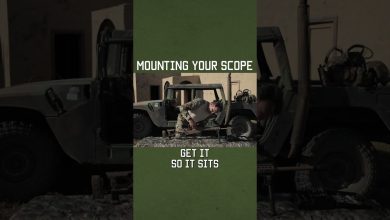 How To Mount Your Scope #tips #training #military #shorts