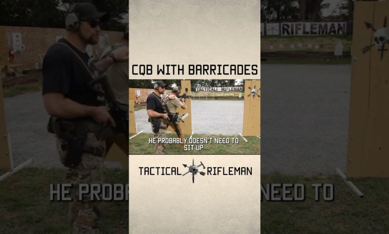 CQB Training with Barricades #shorts #training #military #tips