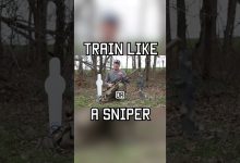 Train Like A Sniper #shorts #sniper #military #tips