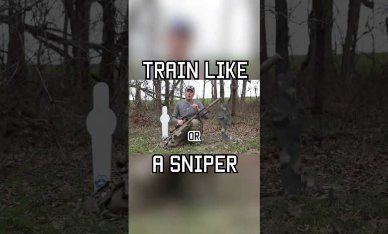 Train Like A Sniper #shorts #sniper #military #tips
