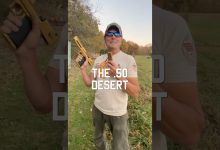 GOLD DESERT EAGLE ‼️#deserteagle #50cal #shorts #tacticalrifleman