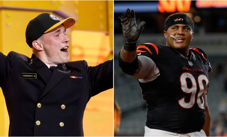 These 2 Marines are now professional football players