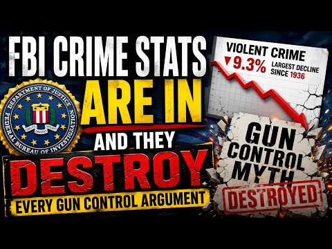 FBI Confirms: Violent Crime Is Down (And It’s Not Because Of Gun Control)