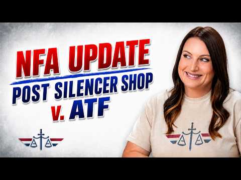 NFA Update: FFLS Inspected POST Silencer Shop Foundation v. ATF