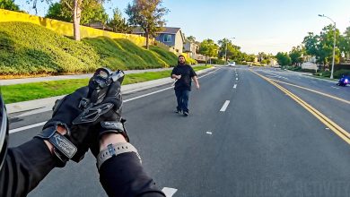 Officer Shoots Man After He Pulls Out a Large Knife