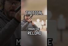 How To Perform A “Tactical” Reload #shorts #training #military #lawenforcement