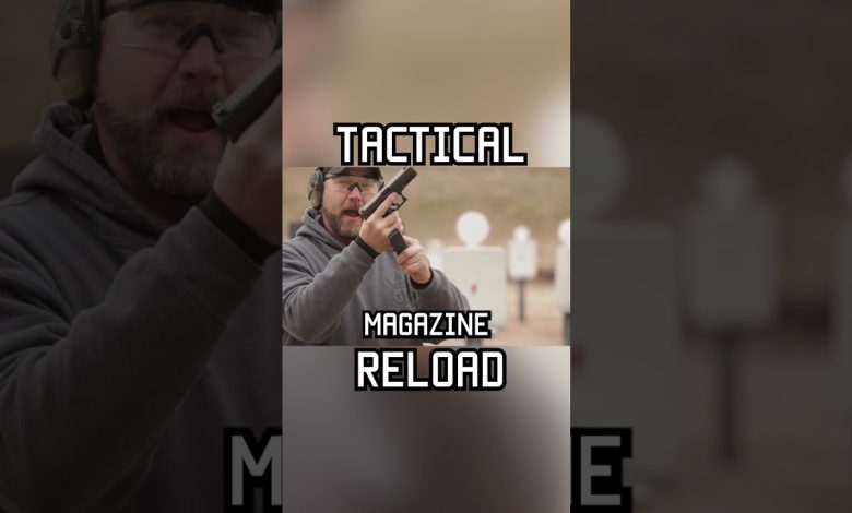 How To Perform A “Tactical” Reload #shorts #training #military #lawenforcement