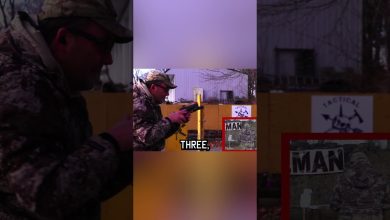 Green Beret Teaches Switching Hands Shooting Drill   #militaryeverything #military #army #greenberet