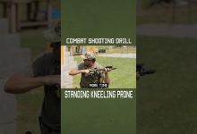 Combat Drill: STANDING KNEELING PRONE #shorts #specialforces #military #army #marines