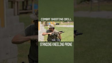 Combat Drill: STANDING KNEELING PRONE #shorts #specialforces #military #army #marines