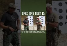 Rifle Switching Shoulders El Prez #shorts #military #lawenforcement  #army  #tips