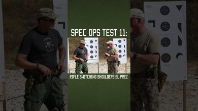 Rifle Switching Shoulders El Prez #shorts #military #lawenforcement  #army  #tips