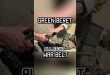 How A Green Beret Sets Up Their War Belt #greenberet  #militaryeverything #specialforces