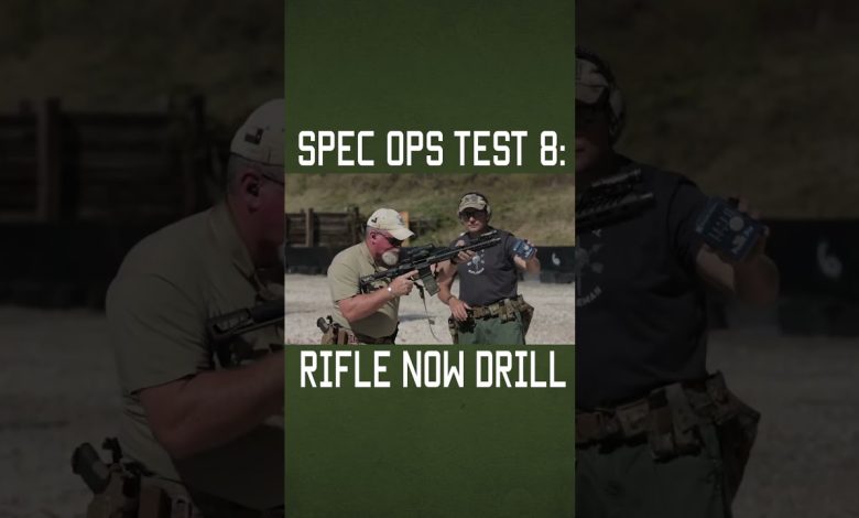 RIFLE NOW DRILL #specialforces #training  #military  #militaryeverything
