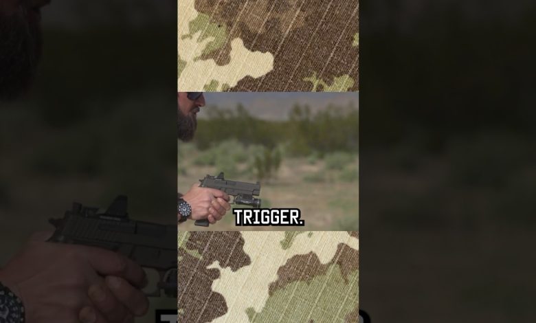 How To Use A Double-Action P*stol #shorts #tips #military #lawenforcement