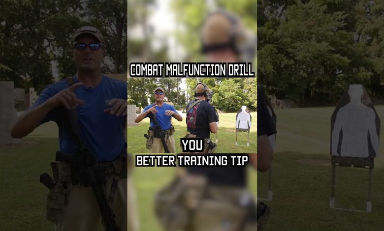 COMBAT MALFUNCTION DRILL  #military #militaryeverything #tips #training #specialforces