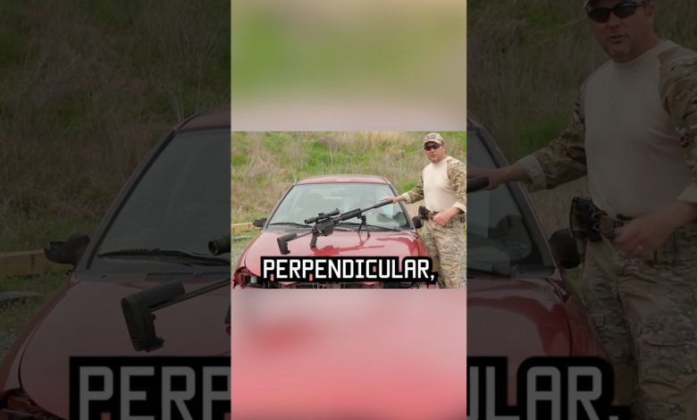 How Snipers Shoot Into Cars #shorts #military #sniper #knowledge #tips