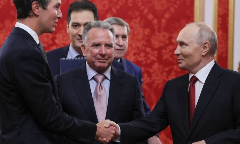 Putin Meets With US Envoys at the Kremlin for Renewed Talks on Ending the War in Ukraine