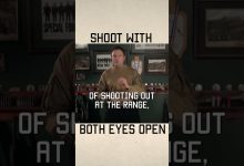 Why you should shoot with both eyes open  #reel #shooting #training #tacticalrifleman