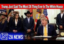 Trump Asked The Question Every Gun Owner Was Thinking