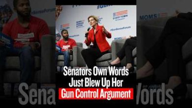 Senators' Own Words Just Blew Up Her Gun Control Argument