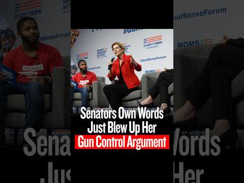Senators' Own Words Just Blew Up Her Gun Control Argument