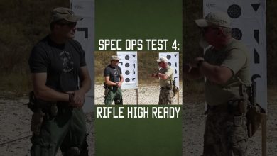 RIFLE HIGH READY DRILL  #military  #militaryeverything  #tips  #specialforces  #army