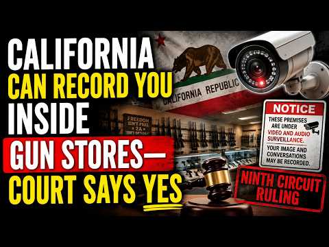 Your Local Gun Shop Now a Government Surveillance Hub?!?