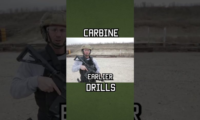 Try these carbine drills at the range! #military #army #marines #navy #lawenforcement