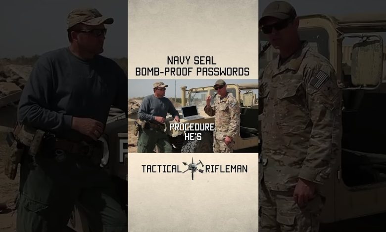 How the Navy Seals create bomb proof passwords  #navyseal #military #cybersecurity #training #reel