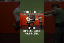 What to do if someone grabs your pistol #selfdefense #military #militaryeverything #shorts