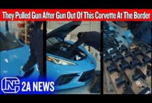 They Pulled Gun After Gun Out Of This Corvette At The Border