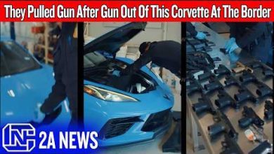 They Pulled Gun After Gun Out Of This Corvette At The Border