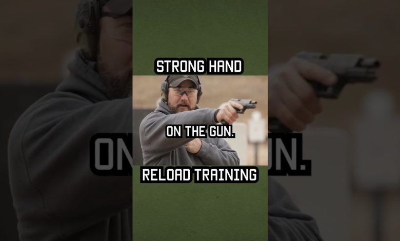 Strong Hand Reload Training #military #militaryeverything #army #tips #training