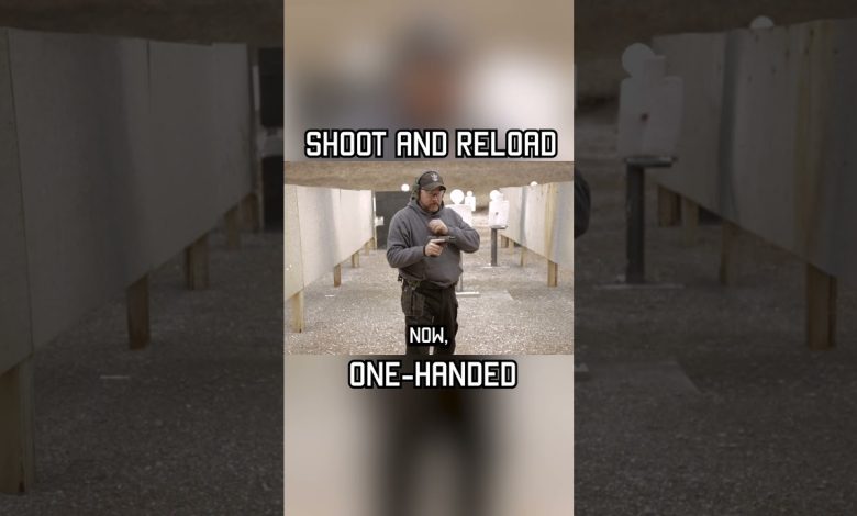 The key to One-Handed Reloads #military #militaryeverything #tips #training  #selfdefense