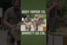 Body Armor vs. Barrett .50 Cal #military #sniper #selfdefense #howto #test