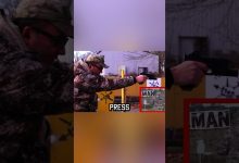Green Beret Teaches Switching Hands Shooting Drill #shorts #specialforces #military #tips