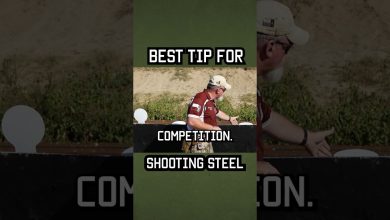 Best Tip for Shooting Steel Targets #training #lawenforcement #military #shorts #tips